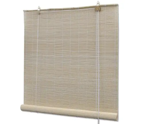 Ruļļu Žalūzijas, 4 Gab., Dabisks Bambuss, 120X160 Cm Vidaxl Ruļļu Žalūzijas, 4 Gab., Dabisks Bambuss, 120X160 Cm Vidaxl