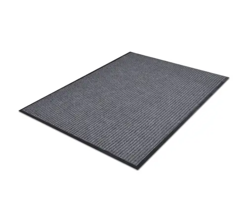 Durų Kilimėliai, 4 Vnt., Pilkos Spalvos, 90X60cm Pvc