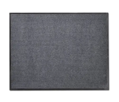 Durų Kilimėliai, 4 Vnt., Pilkos Spalvos, 90X60cm Pvc