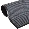 Durų Kilimėliai, 4 Vnt., Pilkos Spalvos, 90X60cm Pvc