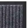 Durų Kilimėliai, 4 Vnt., Pilkos Spalvos, 90X60cm Pvc