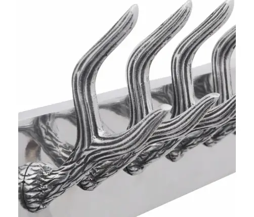 Drēbju Pakaramie, 2 Gab., Alumīnijs, Sudraba Krāsā Vidaxl