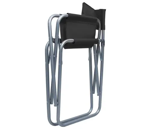 Režisora Krēsli, 2 Gab., Tārauds, Melni Vidaxl