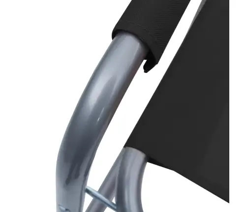 Režisora Krēsli, 2 Gab., Tārauds, Melni Vidaxl