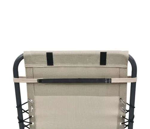 Terasos Kėdės Atrama Galvai, Kreminė, 40X7,5X15cm Tekstilenas