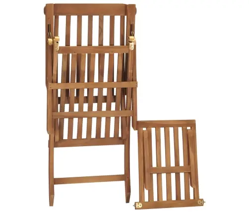 Pludmales Krēsls Ar Matraci, Masīvs Tīkkoks, Tumši Pelēks Vidaxl