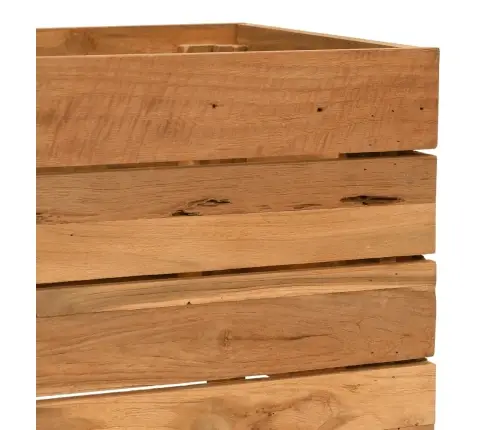 Peenrakast 50X40X38 Cm Tiikpuu Ja Teras