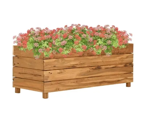 Aukštas Lovelis, 100X40X38cm Perdirbtas Tikmedis Ir Plienas