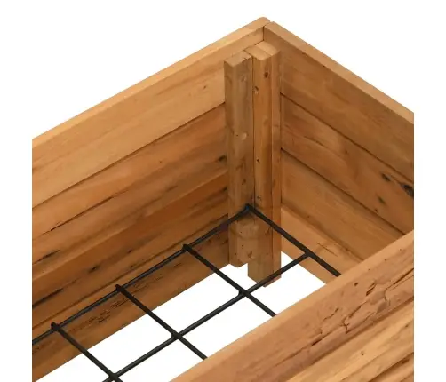 Aukštas Lovelis, 100X40X38cm Perdirbtas Tikmedis Ir Plienas