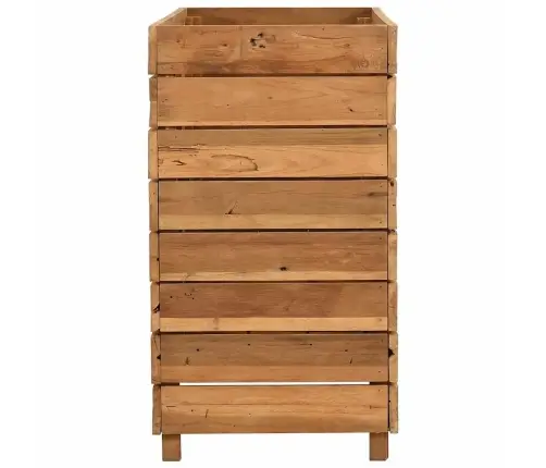 Aukštas Lovelis, 100X40X72cm Perdirbtas Tikmedis Ir Plienas