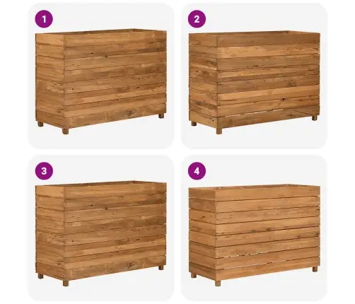 Aukštas Lovelis, 100X40X72cm Perdirbtas Tikmedis Ir Plienas