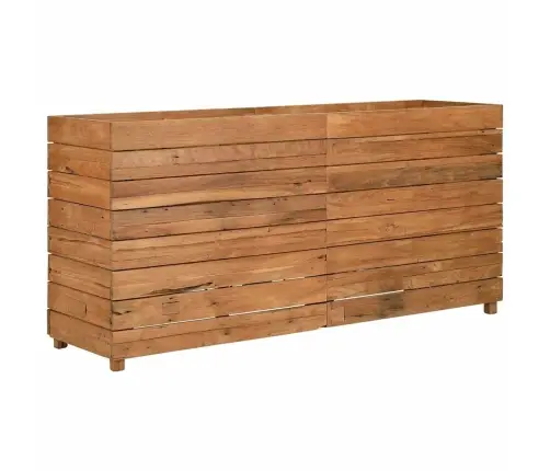 Augstā Puķu Kaste, 150X40X72 Cm, Pārstrādāts Tīkkoks Un Tērauds Vidaxl