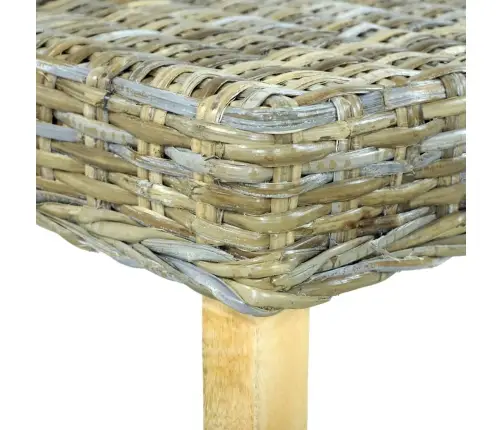 Sols, 110 Cm, Dabīga Kubu Rotangpalma, Mahagonijs Masīvkoks Vidaxl