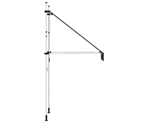 Rankiniu Būdu Ištraukiama Markizė, Antracito Spalvos, 100Cm