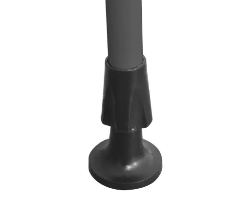 Izvelkama Markīze Ar Led, Manuāla, 100 Cm, Zila Ar Baltu Vidaxl