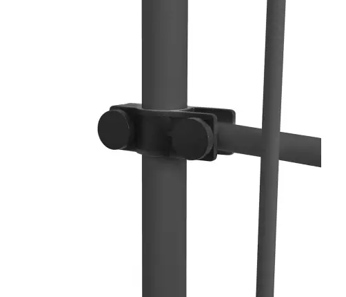 Izvelkama Markīze Ar Led, Manuāla, 350 Cm, Balta Un Oranža Vidaxl
