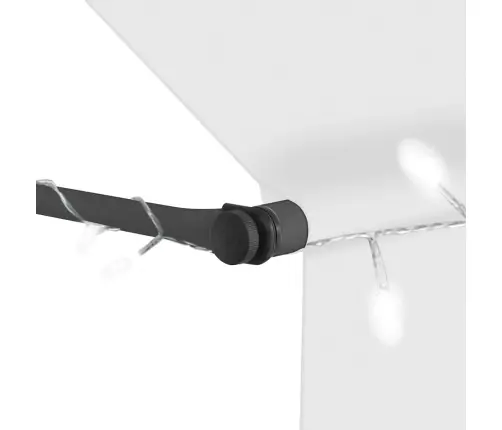 Rankiniu Būdu Ištraukiama Markizė Su Led, Kreminė, 150Cm