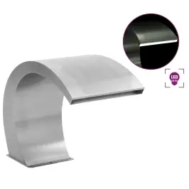 Basseini Purskkaev Ledidega Roostevaba Teras 30 X 60 X 45 Cm