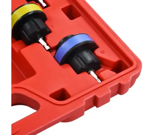 14-Daļīgs Dzesēšanas Sistēmas Un Radiatora Spiediena Mērītājs Vidaxl