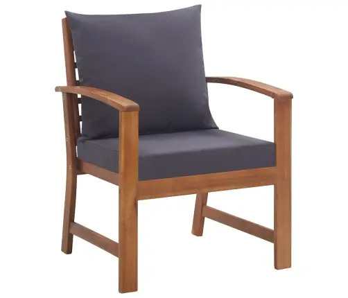 4-Osaline Aiadiivanikomplekt Patjadega, Akaatsiapuit