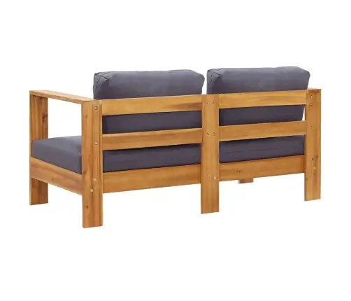 Dārza Sols Ar Spilveniem, 140 Cm, Akācijas Masīvkoks Vidaxl Dārza Sols Ar Spilveniem, 140 Cm, Akācijas Masīvkoks Vidaxl