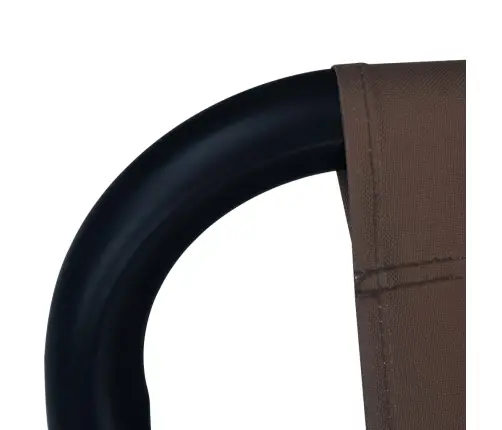 Dārza Gulta, Brūna, 200X90 Cm, Tērauds Vidaxl