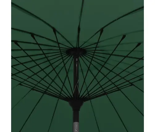 Dārza Saulessargs Ar Alumīnija Kātu, 270 Cm, Zaļš Vidaxl