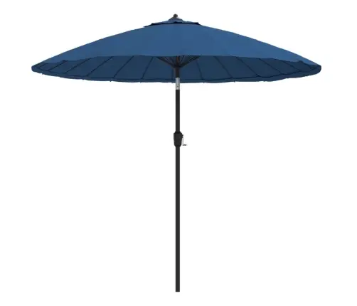 Dārza Saulessargs Ar Alumīnija Kātu, 270 Cm, Debeszils Vidaxl