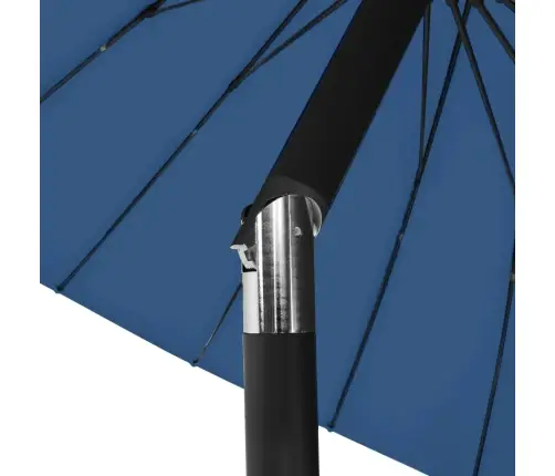 Dārza Saulessargs Ar Alumīnija Kātu, 270 Cm, Debeszils Vidaxl