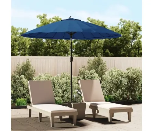 Dārza Saulessargs Ar Alumīnija Kātu, 270 Cm, Debeszils Vidaxl