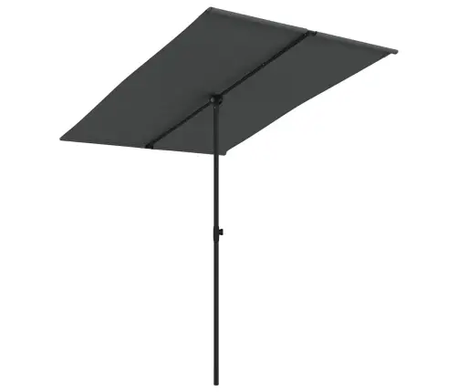 Aia Päikesevari Alumiiniumpostiga, 2 X 1,5 M, Antratsiithall