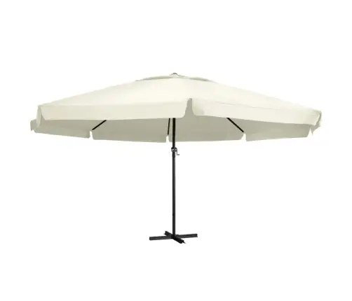 Aia Päikesevari Alumiiniumpostiga, 600 cm Liivabeež