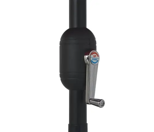 Dārza Saulessargs Ar Metāla Kātu, 390 Cm, Zaļš Vidaxl