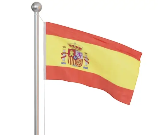 Spānijas Karogs, 90X150 Cm Vidaxl
