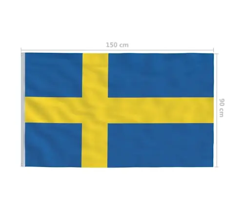 Švedijos Vėliava, 90X150Cm