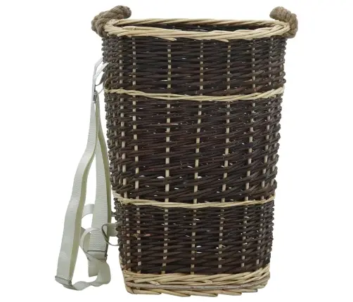 Malkas Grozs Ar Lencēm, 44,5X37X50 Cm, Vītols Vidaxl