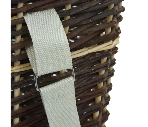 Malkas Grozs Ar Lencēm, 44,5X37X50 Cm, Vītols Vidaxl