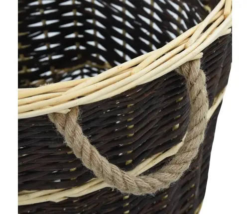 Malkas Grozs Ar Lencēm, 57X51X69 Cm, Vītols Vidaxl