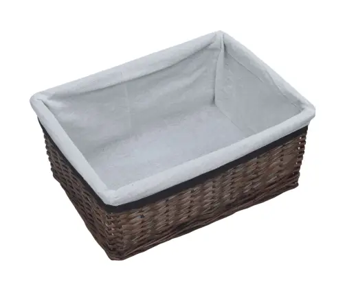 3-Daļīgs Grozu Komplekts, Brūns Vītols Vidaxl