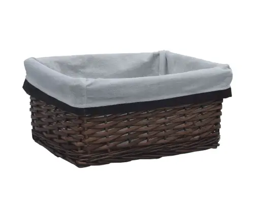 3-Daļīgs Grozu Komplekts, Brūns Vītols Vidaxl