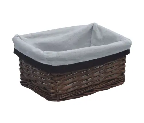 3-Daļīgs Grozu Komplekts, Brūns Vītols Vidaxl