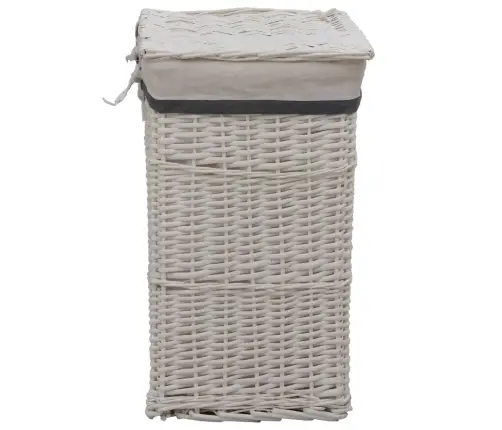 Veļas Grozs, Balts, Vītols Vidaxl