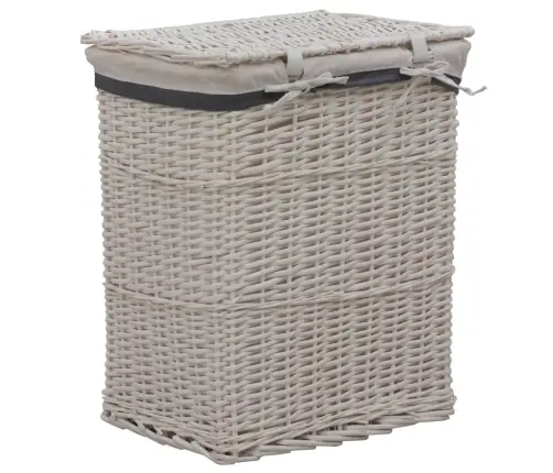 Veļas Grozs, Balts, Vītols Vidaxl