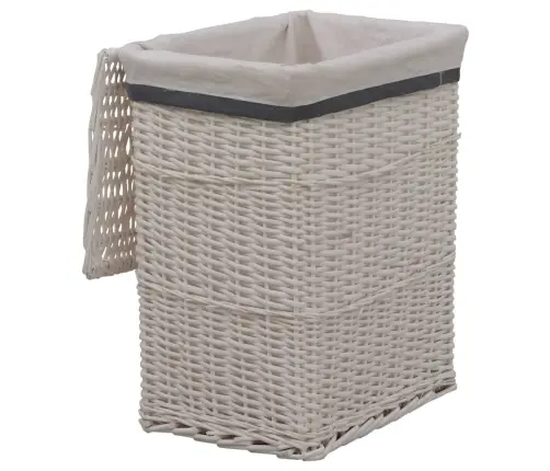 Veļas Grozs, Balts, Vītols Vidaxl