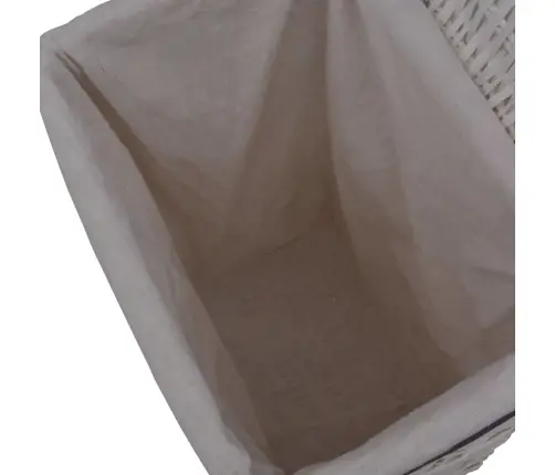 Veļas Grozs, Balts, Vītols Vidaxl