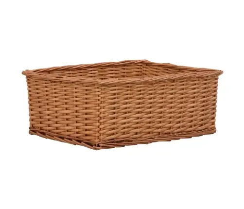 4-Daļīgs Grozu Komplekts, Brūns Vītols Vidaxl