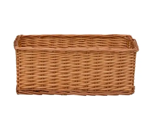 4-Daļīgs Grozu Komplekts, Brūns Vītols Vidaxl