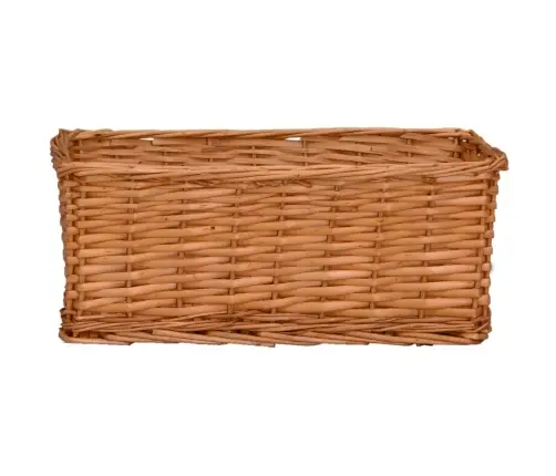 4-Daļīgs Grozu Komplekts, Brūns Vītols Vidaxl