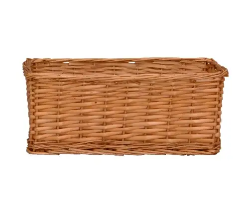 4-Daļīgs Grozu Komplekts, Brūns Vītols Vidaxl