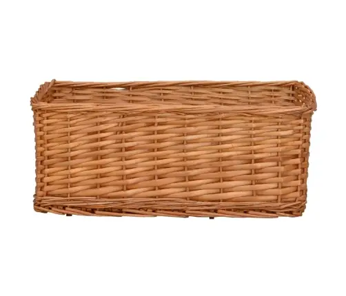 4-Daļīgs Grozu Komplekts, Brūns Vītols Vidaxl